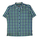 Patagonia Short Sleeve Shirt - XL White Cotton