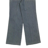 BXH Womens Relaxed Blue Denim Jeans W29 L29 Patch Pocket Zip Closure