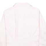JAEGER Womens White Shirt Long Sleeve Collared Button Neck UK 14 Classic Cotton