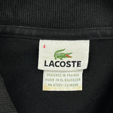 Lacoste Polo Shirt - Medium Black Cotton