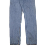 LEVI'S 505 Mens Jeans Blue Regular Straight Denim Medium W32 L33 Classic Cotton