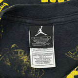 1985 Air Flight Jordan Graphic T-Shirt - Large Black Cotton
