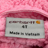 Age 4 Carhartt Jacket - XS Pink Cotton