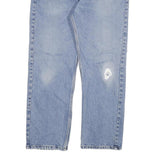 CARHARTT Mens Regular Fit Straight Leg Denim Light W34 L28 Zip Cotton Blend