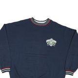 WAVES Mens Navy Blue Crew Neck L Sweatshirt Grey Cup Winnipeg Rugby