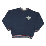 WAVES Mens Navy Blue Crew Neck L Sweatshirt Grey Cup Winnipeg Rugby