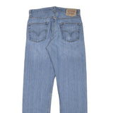 LEVI'S Mens Regular Fit Light Blue Denim Jeans W30 L31 Classic Cotton Blend Zip