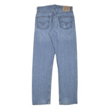 LEVI'S Mens Regular Fit Light Blue Denim Jeans W30 L31 Classic Cotton Blend Zip
