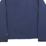THE NORTH FACE Mens Blue Softshell Jacket S Polyester Blend Zip Outdoor Athletic