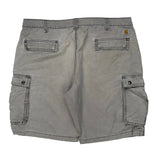 Carhartt Cargo Shorts - 40W 11L Gray Cotton