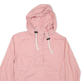 THE NORTH FACE Womens Pink Cotton Hooded Jacket XS Zip Pullover Casual