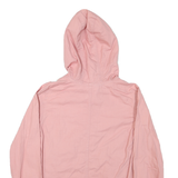 THE NORTH FACE Womens Pink Cotton Hooded Jacket XS Zip Pullover Casual