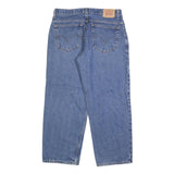 LEVI'S 550 Straight Womens Jeans Blue Relaxed Straight Denim Medium W33 L28