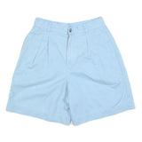 LIZ CLAIBORNE Womens Shorts Blue Casual Plain S W28 Summer Wear