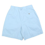 LIZ CLAIBORNE Womens Shorts Blue Casual Plain S W28 Summer Wear