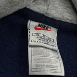 Nike Spellout Hoodie - XL Blue Cotton