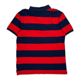 Levis Striped Polo Shirt - Large Navy Cotton