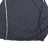 ASICS Mens Navy Blue Bears Track Jacket S Polyester Zip Plain Sportswear