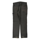 Dickies Double Knee Carpenter Trousers - 34W 31L Grey Cotton Blend