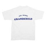 WEST TEE Mens White Were Expecting ABC Graphic L Short Sleeve Crew Neck