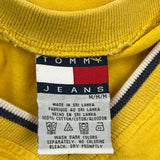 Tommy Jeans T-Shirt - Medium Yellow Cotton
