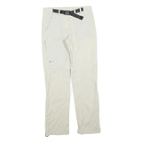 NRG Womens Polyester Blend Beige Slim Zip Trousers W28 L29 Outdoor Adjustable