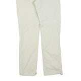 NRG Womens Polyester Blend Beige Slim Zip Trousers W28 L29 Outdoor Adjustable