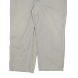 CARHARTT Mens Cotton Blend Beige Relaxed Straight Trousers W44 L28 Workwear