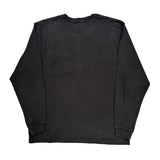 Carhartt Long Sleeve T-Shirt - Large Black Cotton