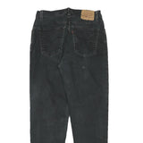 LEVI'S Mens Slim Black Jeans Denim Fair W29 L29 Cotton Blend Zip Classic Fit