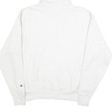 CHAMPION REVERSE WEAVE Mens White Holy Cross Pullover Hoodie L Cotton Blend