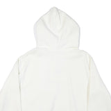 WESTHALL Mens White University Of New Brunswick Pullover Hoodie L Cotton Blend
