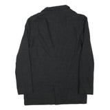 ZARA BASIC Womens Black Jacket XS Acrylic Blend Plain Classic Tailored