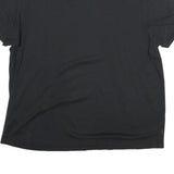 CALVIN KLEIN Mens Black M Short Sleeve Crew Neck Plain T-Shirt Cotton Blend