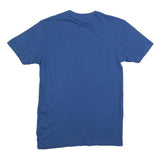 COCA COLA Mens Blue Graphic T-Shirt M Short Sleeve Crew Neck Korean Text Print