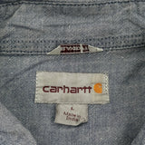 Carhartt Shirt - Large Blue Cotton