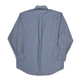 Nautica Striped Shirt - Large Blue Cotton
