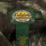 Cabelas Camo Fleece - XL Brown Polyester
