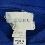 Age 4 Diesel Hoodie - XS Blue Cotton