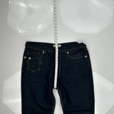 Kaalu Contrast Stitch Jeans - 38W 32L Dark Wash Cotton