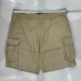 Polo By Ralph Lauren Cargo Shorts - 38W 9L Beige Cotton