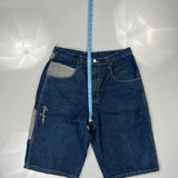 Sean John Denim Shorts - 32W 11L Blue Denim