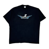 Racing Port & Company Graphic T-Shirt - 2XL Black Cotton
