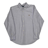 Ralph Lauren Shirt - Large Grey Cotton