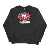 49Ers Nfl Football Sweatshirt - Large Black Cotton