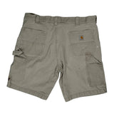Carhartt Carpenter Shorts - 36W 10L Grey Cotton