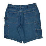 Basic Editions Denim Shorts - 36W 9L Blue Cotton