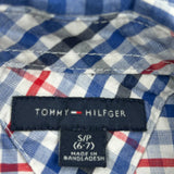 Age 6-7 Tommy Hilfiger Checked Shirt - Small Multicoloured Cotton