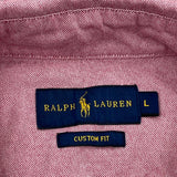 Ralph Lauren Shirt - Large Red Cotton