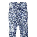 LEVI'S Womens Jeans Blue Slim Skinny Denim Leopard Print W25 L25 Stylish